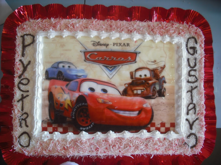 Bolo com Papel Arroz