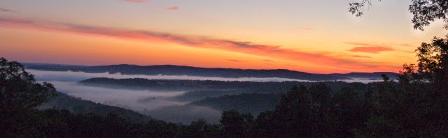 Sunrise With Fog