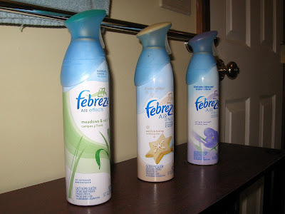 febreze smell stopping