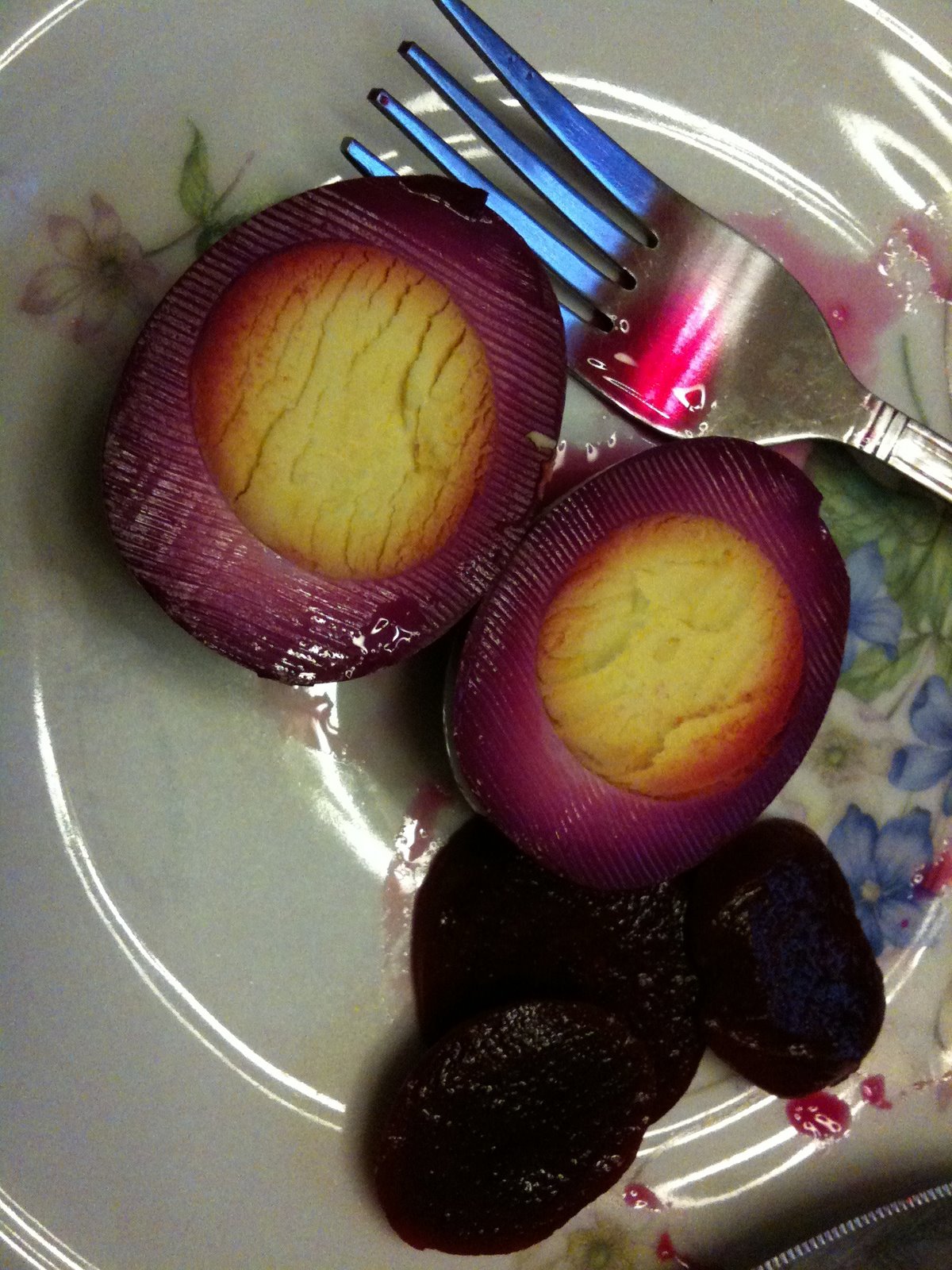 Found Fruit Pickled Eggs Amish Style