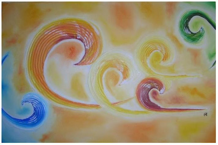 "Ondas Coloridas"     90x4x70