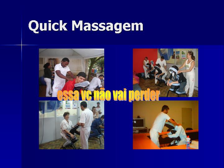 Quick Massagem para empresas
