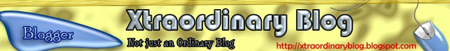 Xtraordinary blog