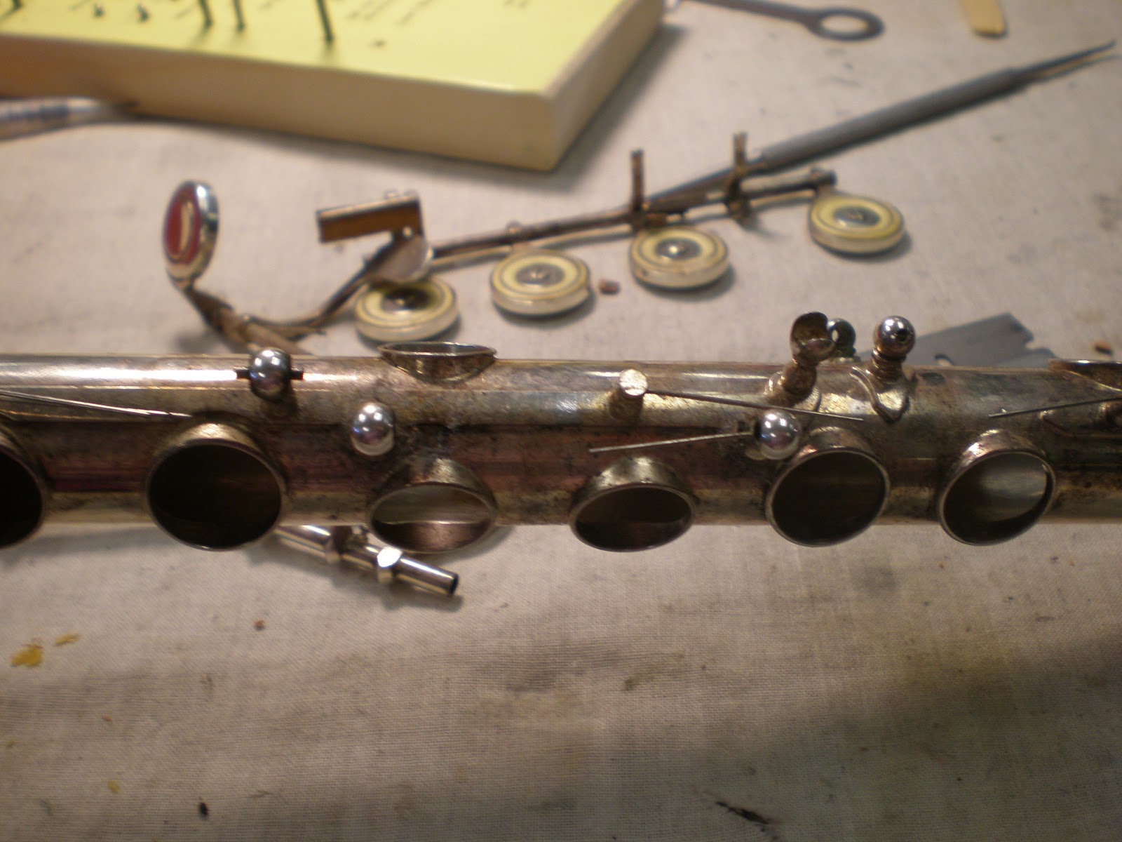 Band Instrument Repair School Project Flute