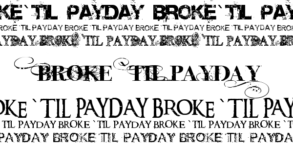 Broke 'til Payday