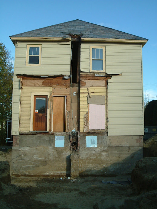 Rear of house -- porch and addition gone