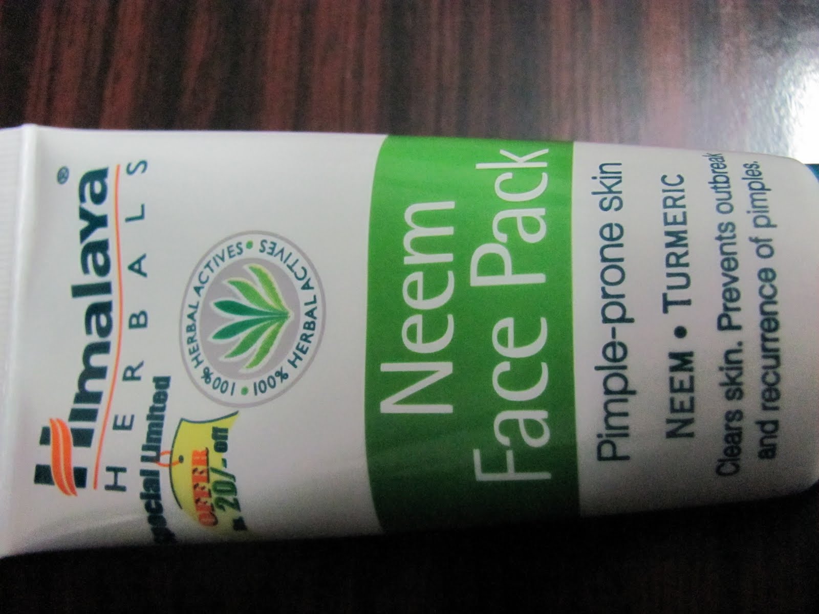 review of beauty products review of HIMALAYA NEEM FACE PACK