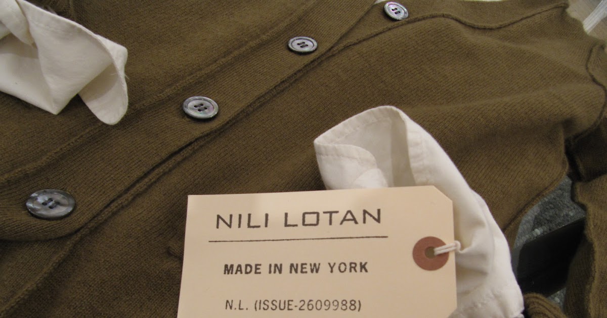 Obsessing About Nili Lotan