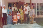 With my parents, my wife Azizah, Abang  Muhammad and Kak Asbi Rohani - 1978