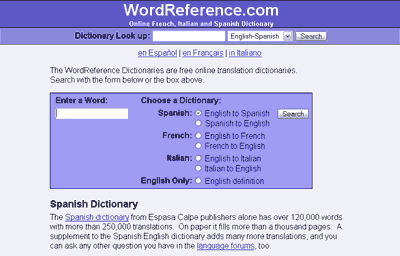 wordreference dictionaries