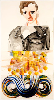 Exquisite Corpse: Head by Changal Joffe, upper torso by Francesca di Matteo, lower torso by Matthew Ritchie, and legs by Nicholas Byrne