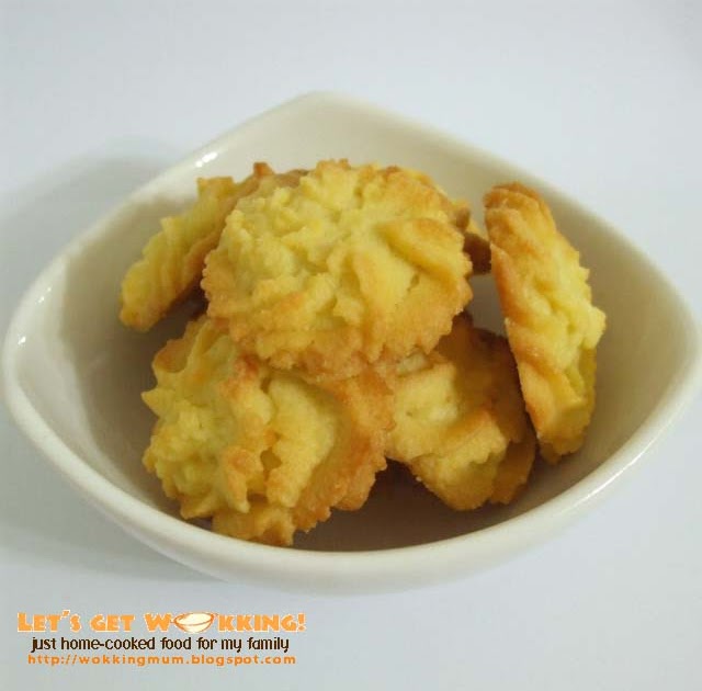 Let's get Wokking! Butter Cookies Singapore Food Blog on easy recipes