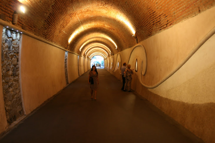 Tunnel mellom de bydelene av Monterosso al Mare