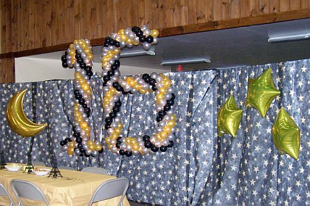 FIVE FOOT BALLOON NUMBERS