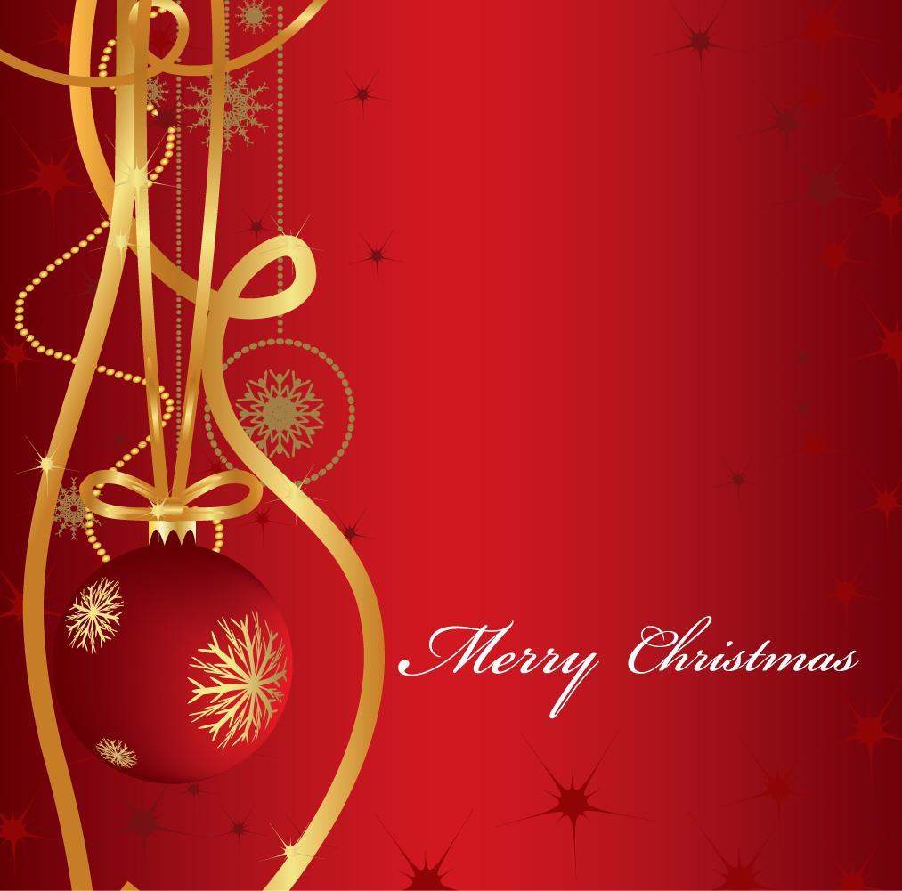 free golden christmas greeting card christmas greeting card happy ...