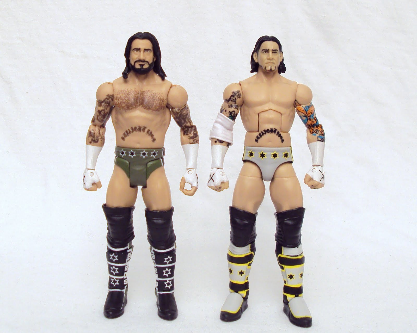 3B's Toy Hive WWE Knee Pad Mods Custom