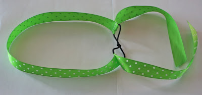 طريقة صنع العديد من إكسسواراتِ الشعر Green+Headband+04