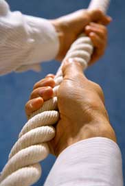 Holding Onto Rope