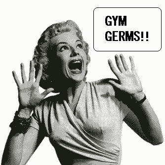 Scary gym germs