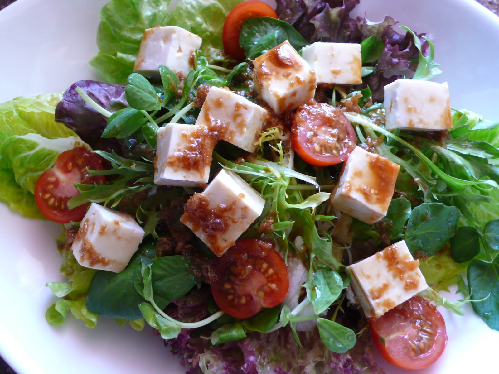 Food Endeavours of the Blue Apocalypse Japanese Tofu Salad