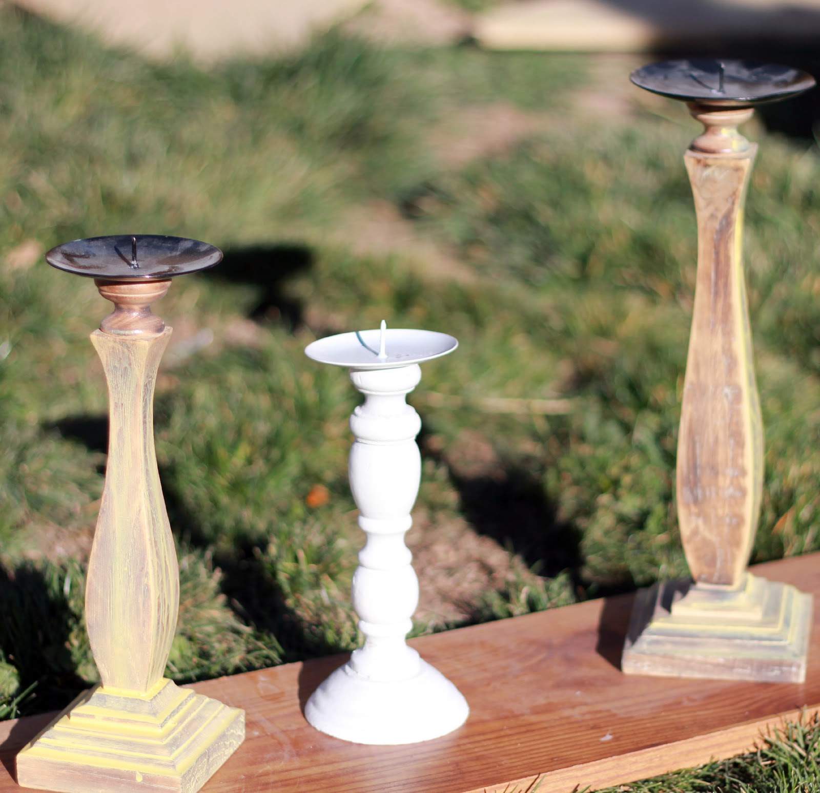 Drab to Fab Candlesticks