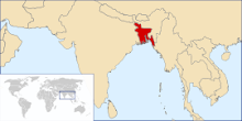 Bangladesh-Location