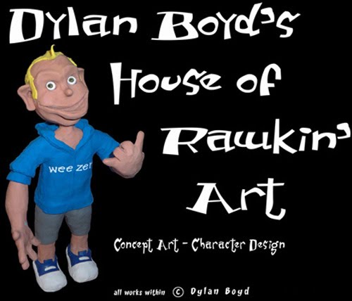 Dylan's House of Rawkin' Art