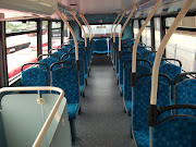 Arriva Enviro 400 top deck interior (dscf )