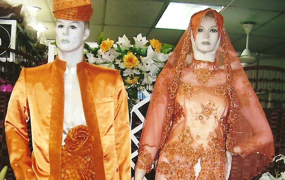 baju pengantin banjarmasin emas