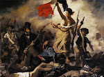 La Libertad guiando al pueblo. Delacroix