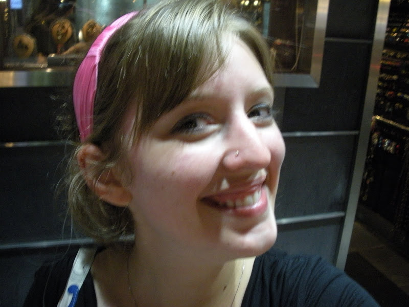 nose piercings on guys When I came into work yesterday, Hana stared at my face and said,