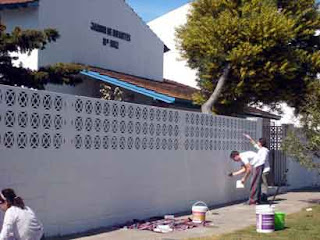 Se pintó un jardín de infantes y se hizo entrega de cepillos de dientes para los más chiquitos 2 semana de la juventud 1