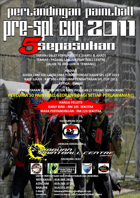 My Thoughts, My Words, My Life: Labuan Pre-Sabah Paintball League ...