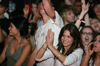Clap your hands! - People then know you are happy