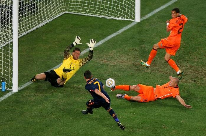 Spain vs Netherlands Soccer World Cup 10 Photo Highlights