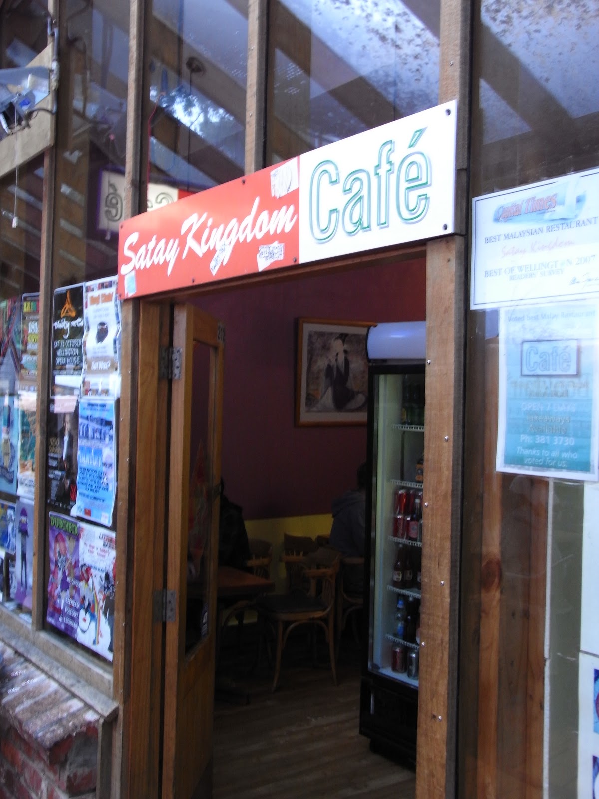 My Chillout Lounge Satay Kingdom Cafe, Wellington NZ