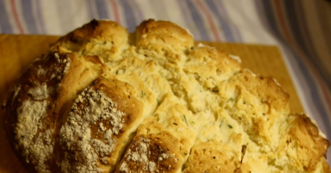 What's for dinner Mum? Chive and Bacon Damper