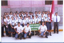 Alumnos de la I. E Parcemón Saldarriaga Montejo- Pachitea - Piura- Perú.