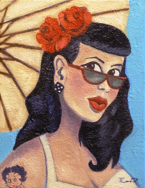 Rockabilly girl