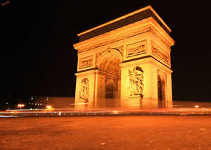 El Arco del Triunfo en Paris