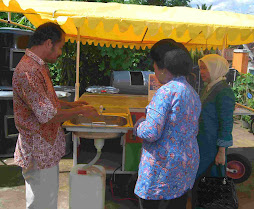 Kedai kopi jalanan higienis