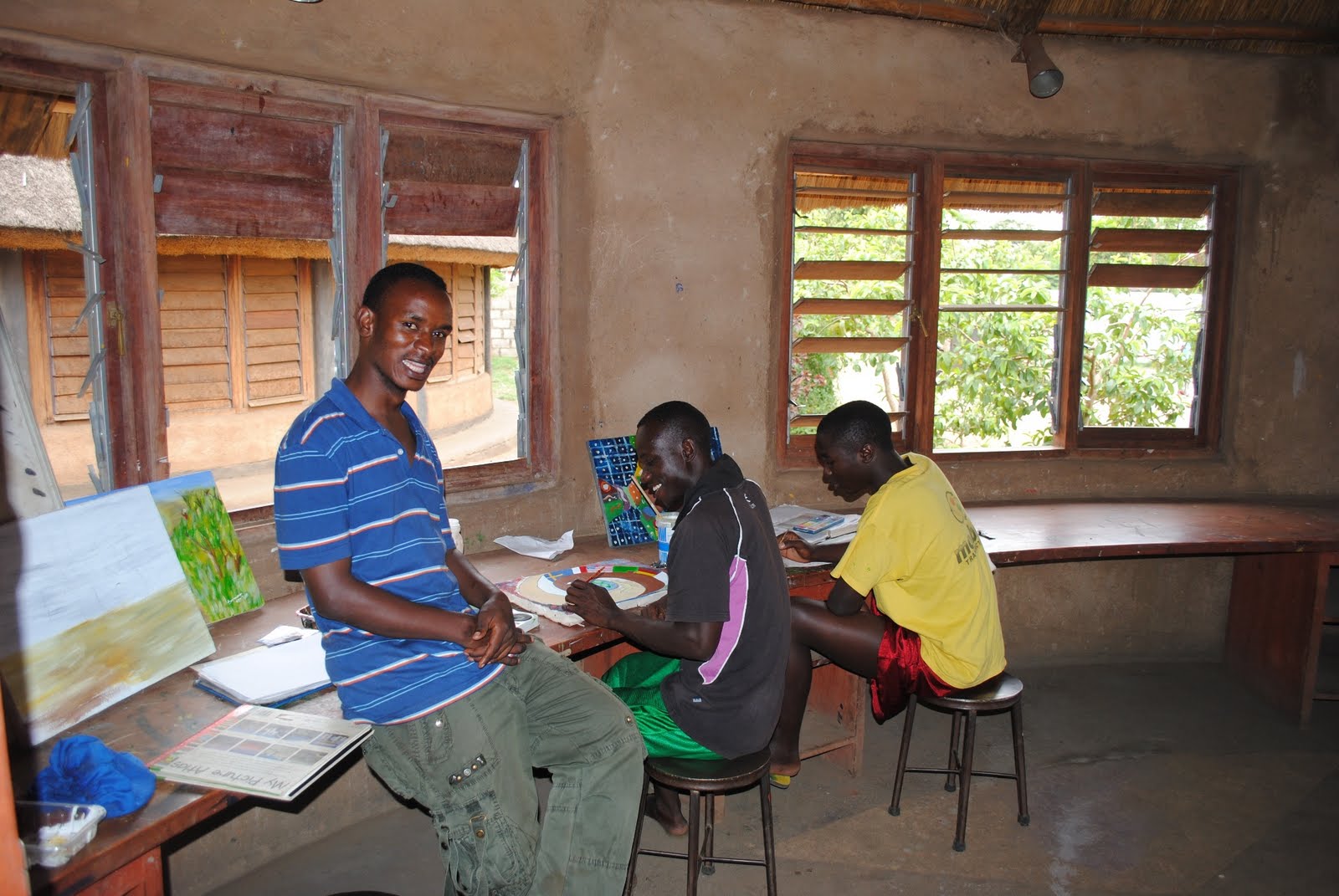 Lubuto Library Project, Lusaka, Zambia Visual Arts Program, Lubuto Library