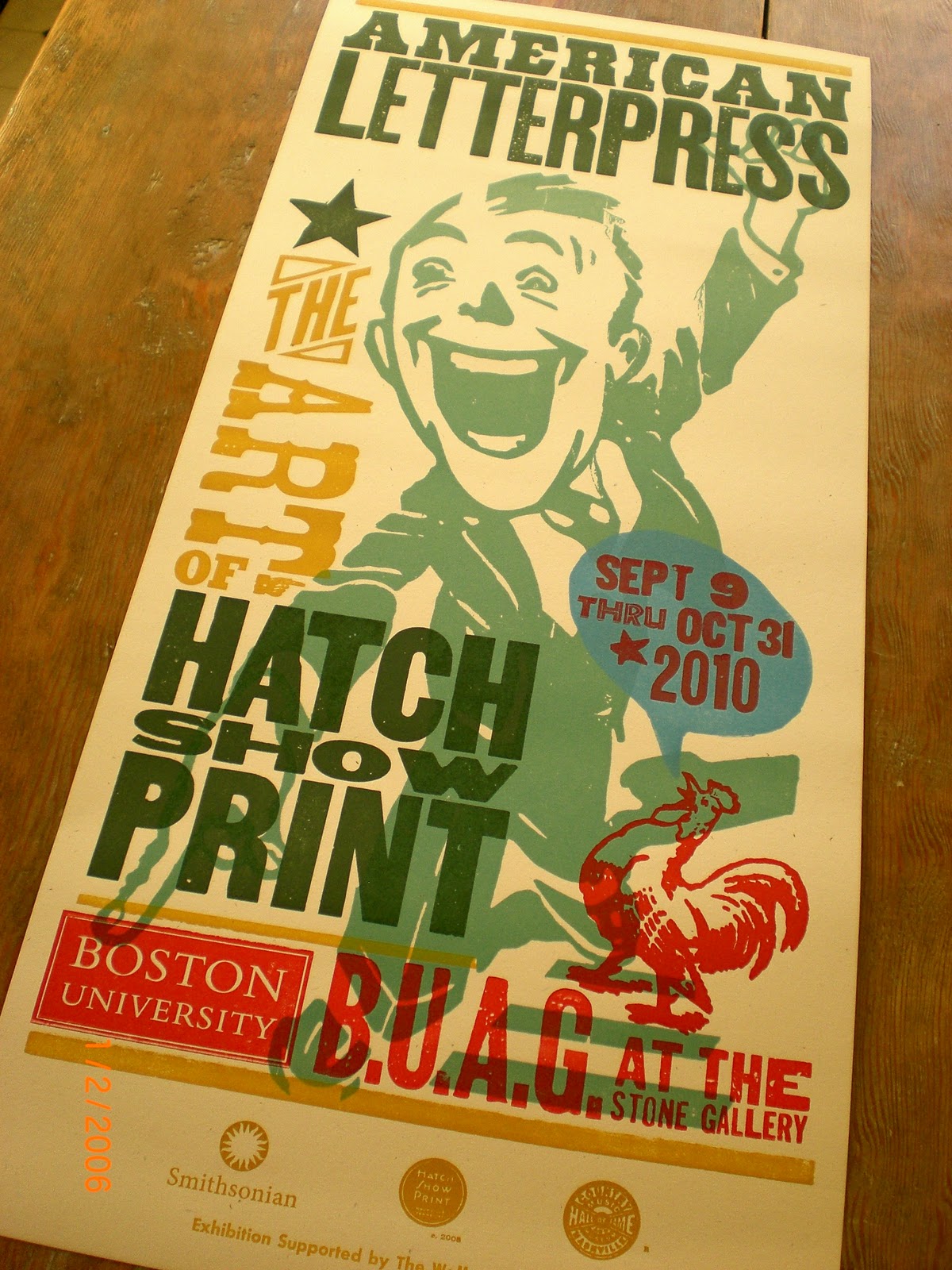 a home in the making {inspired} Hatch Show Prints