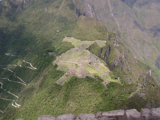 Le site vu du Huayna Picchu