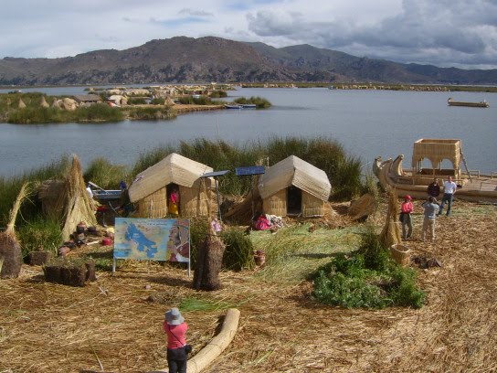 Sur le Lac Titicaca