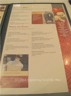 Casa Perfetto's Menu Page 5