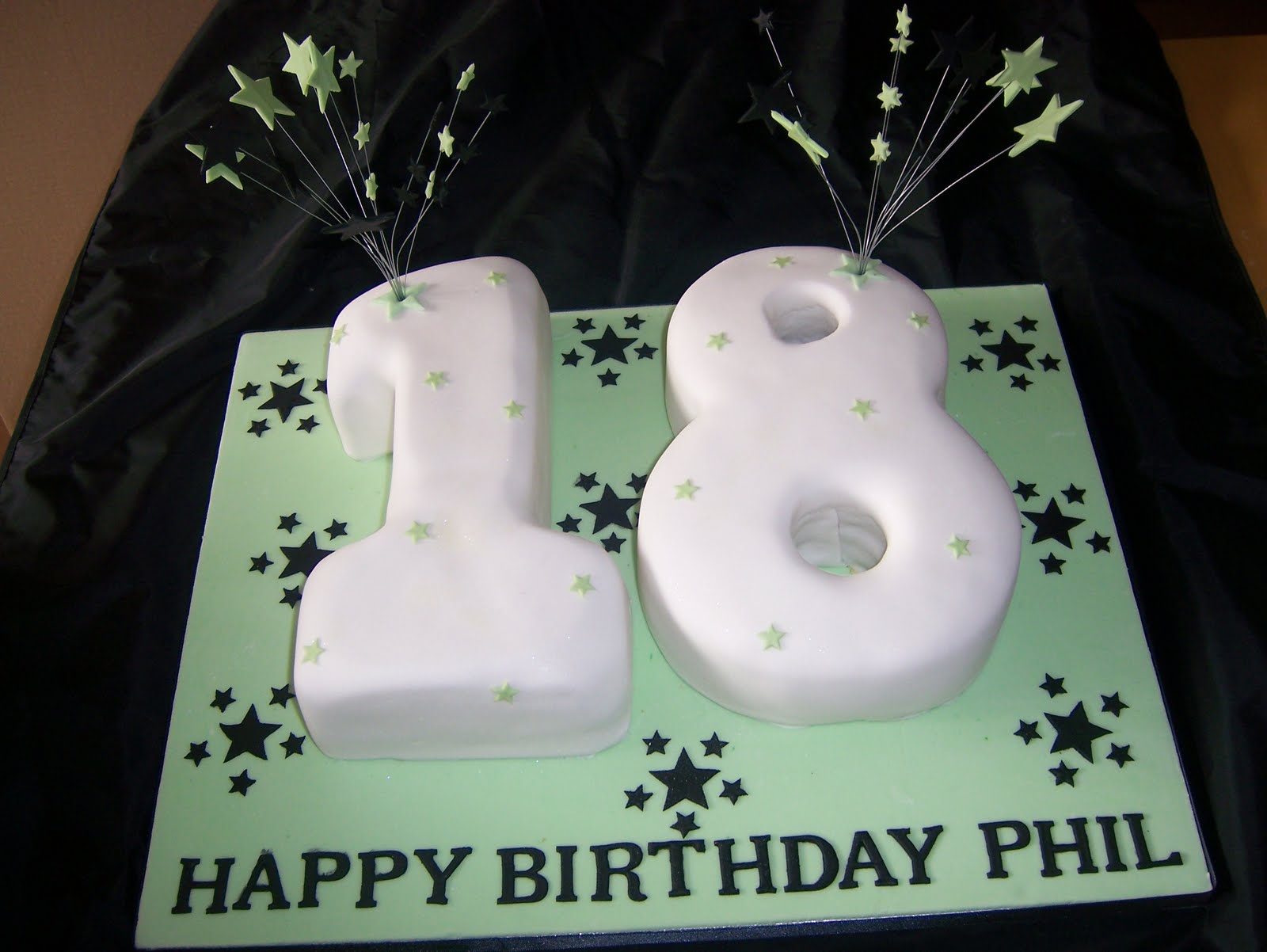 Aardvark Cakes: Number 18 Cake