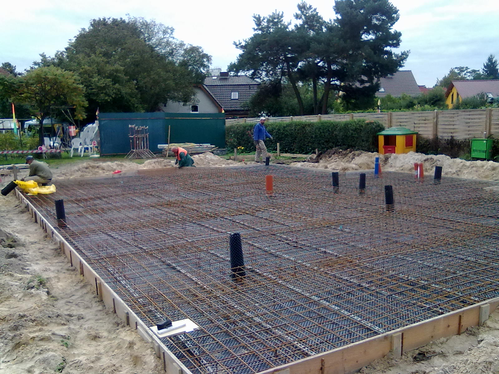 Wir bauen ein Haus: September 2010