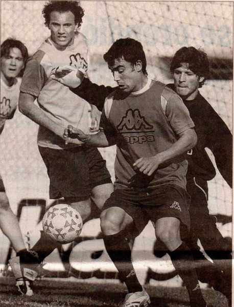 Entrenamiento en el Club Atlético Racing de Córdoba - Fuente: Diario La Voz del Interior