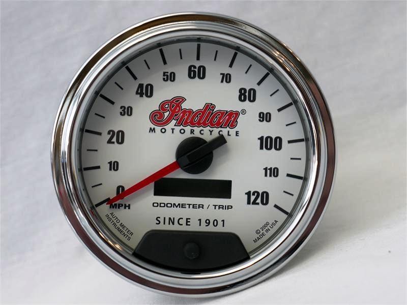 VTwin News Indian Motorcycle offers replacement speedometers for 2003